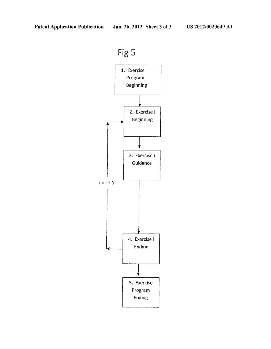 METHOD AND APPARATUS TO CONVEY VISUAL PHYSICAL ACTIVITY INSTRUCTIONS ON A     VIDEO SCREEN - diagram, schematic, and image 04