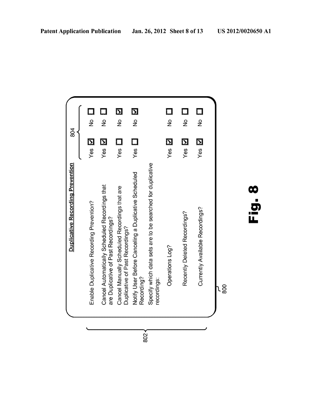 SYSTEMS AND METHODS FOR PREVENTING DUPLICATIVE MEDIA CONTENT RECORDINGS - diagram, schematic, and image 09