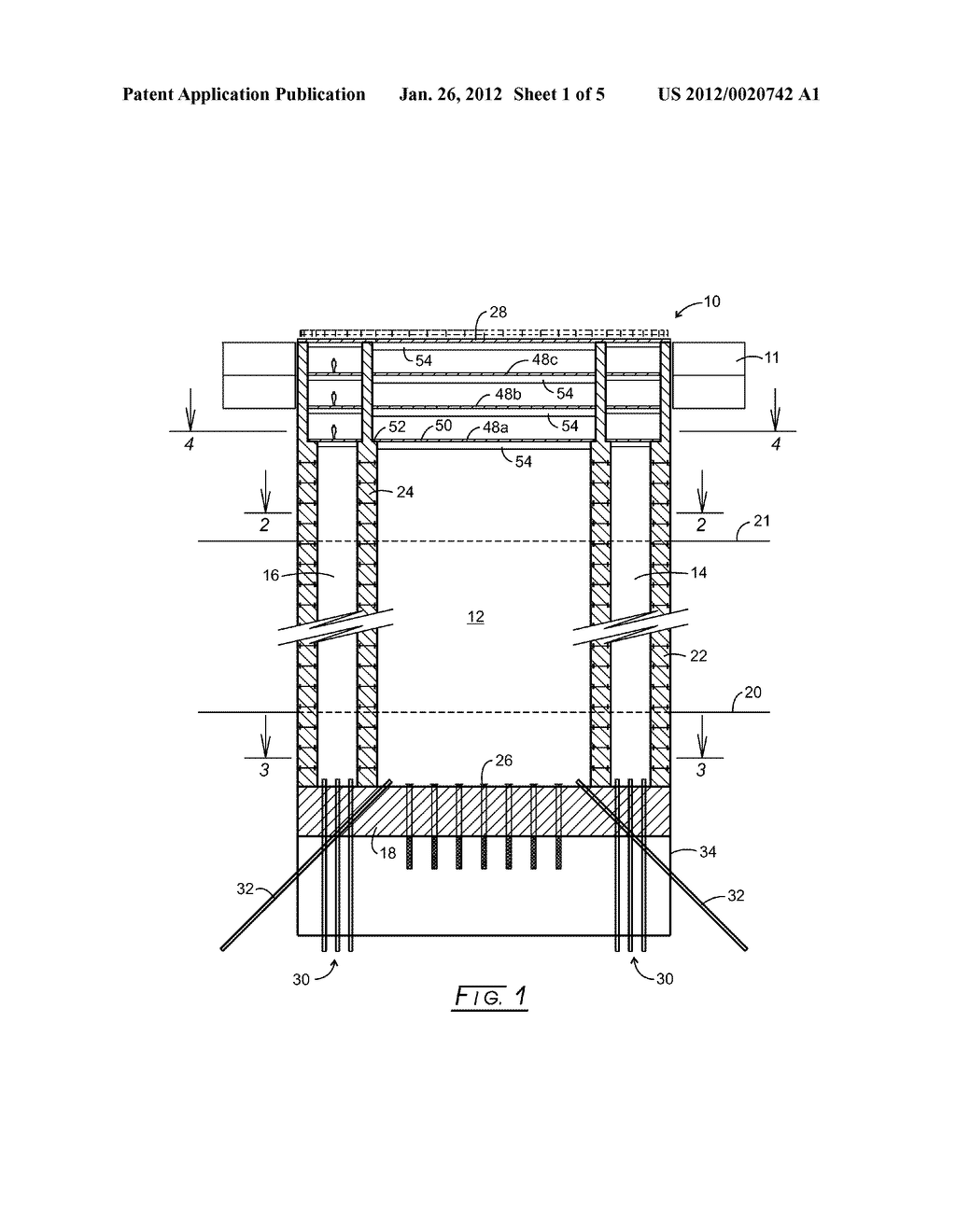 Underwater Reinforced Concrete Silo for Oil Drilling and Production     Applications - diagram, schematic, and image 02