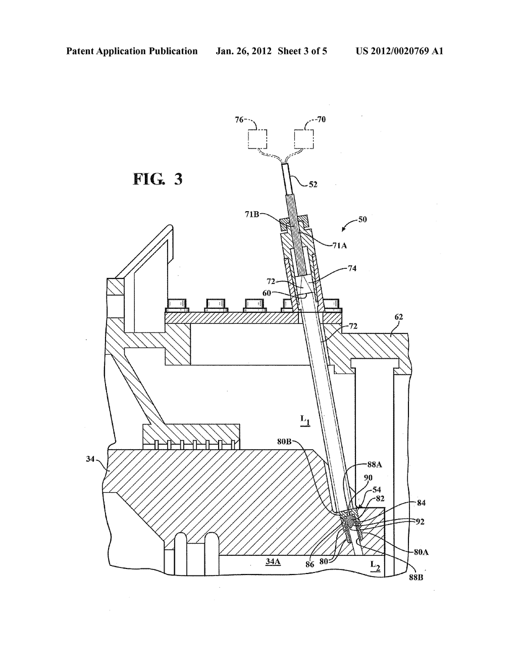 FLUID DETECTION IN TURBINE ENGINE COMPONENTS - diagram, schematic, and image 04