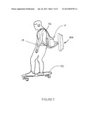 Personal Propulsion Device With Hands Free Control diagram and image