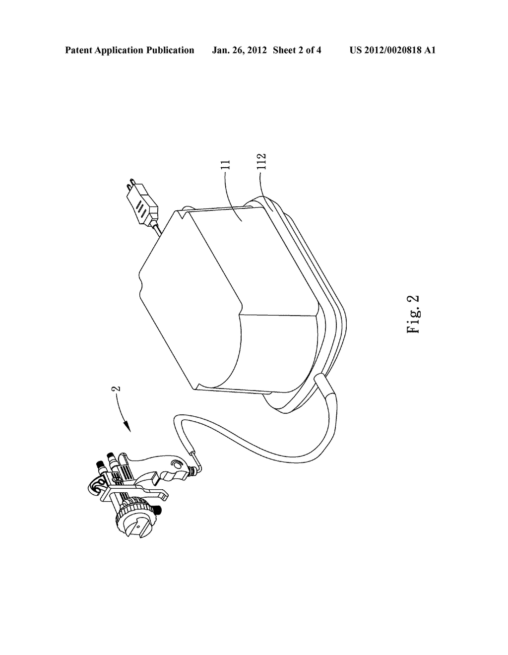 AIR COMPRESSOR STRUCTURE FOR PAINT SPRAYING - diagram, schematic, and image 03