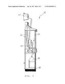 Intracavity Ultrasound Probe Disinfectant System diagram and image