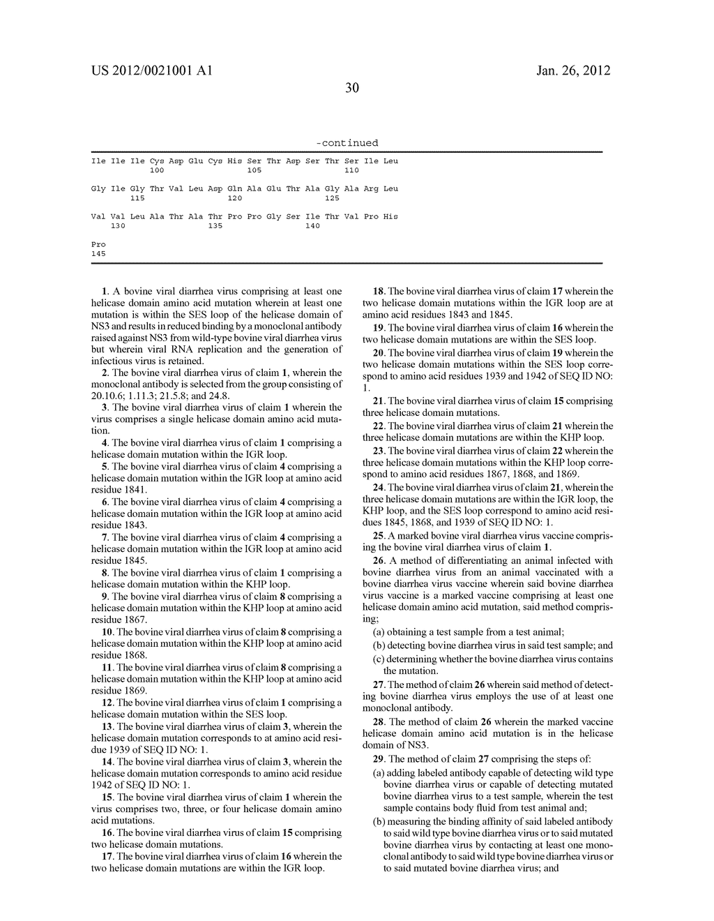 MARKED BOVINE VIRAL DIARRHEA VIRUS VACCINES - diagram, schematic, and image 36