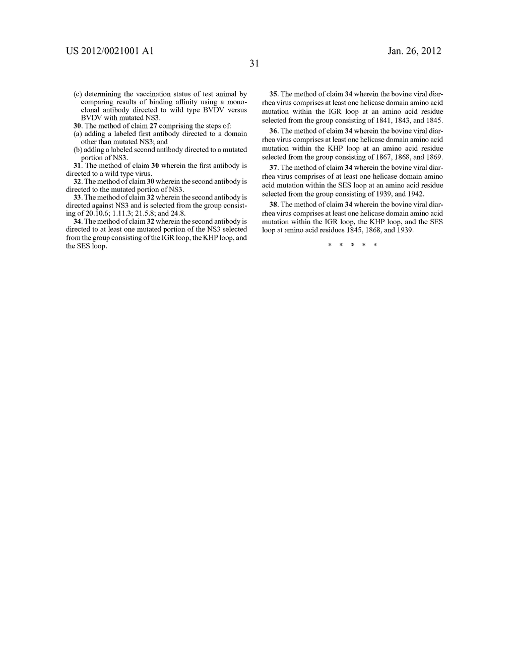 MARKED BOVINE VIRAL DIARRHEA VIRUS VACCINES - diagram, schematic, and image 37