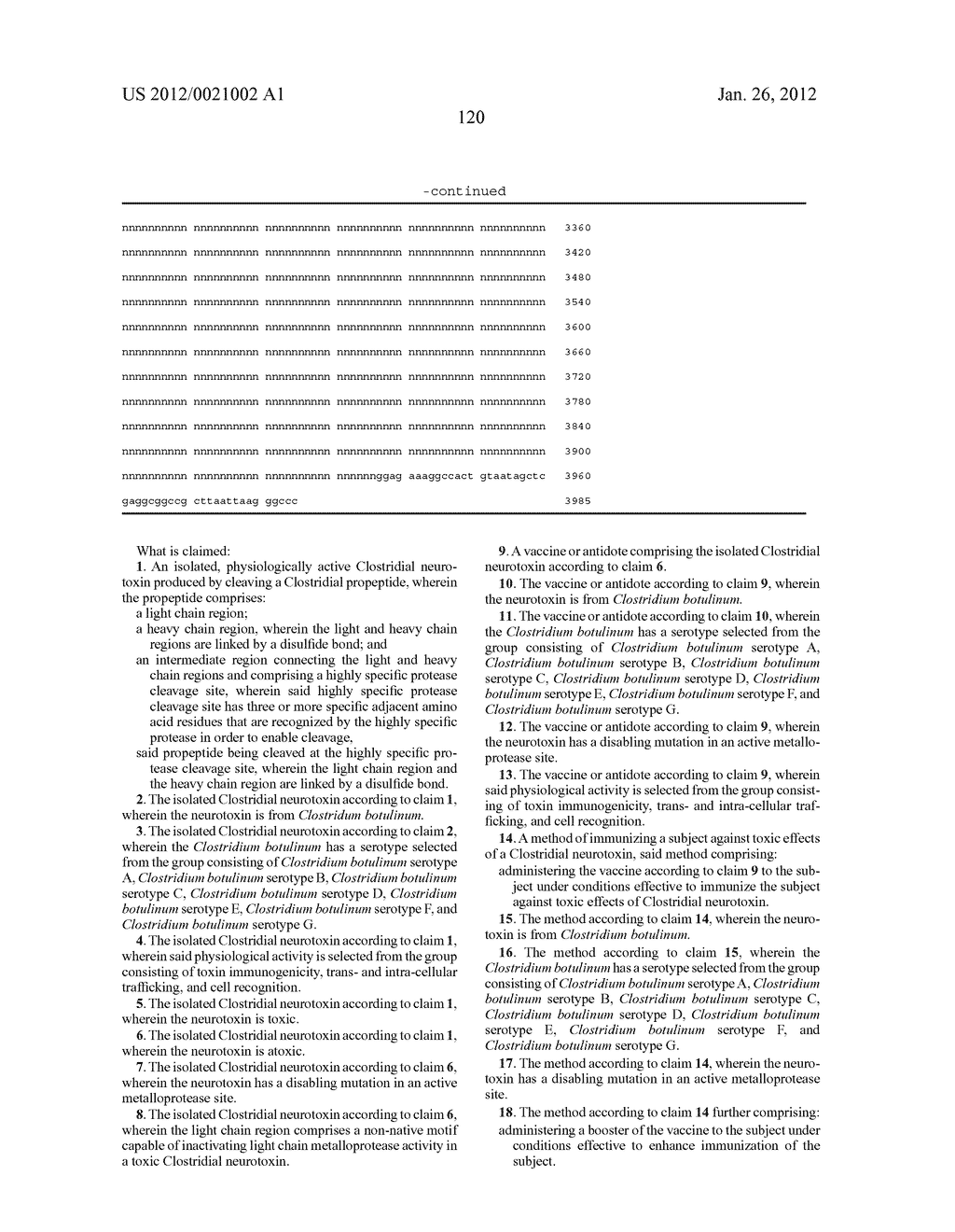 GENETICALLY ENGINEERED CLOSTRIDIAL GENES, PROTEINS ENCODED BY THE     ENGINEERED GENES, AND USES THEREOF - diagram, schematic, and image 139