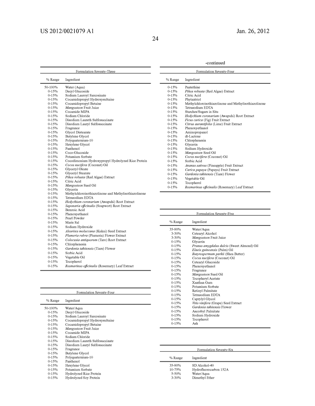 Garcinia Mangostana L. and Iridoid Based Formulations - diagram, schematic, and image 31