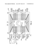 SUBSTRATE TRANSPORT MECHANISM CONTACTING A SINGLE SIDE OF A FLEXIBLE WEB     SUBSTRATE FOR ROLL-TO-ROLL THIN FILM DEPOSITION diagram and image