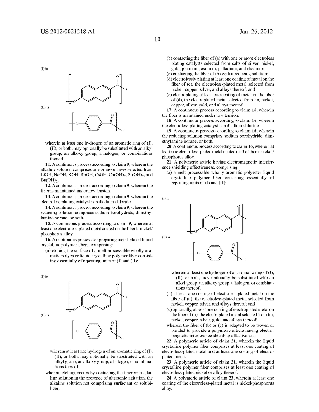 ELECTRICALLY CONDUCTIVE METAL-COATED FIBERS, CONTINUOUS PROCESS FOR     PREPARATION THEREOF, AND USE THEREOF - diagram, schematic, and image 13