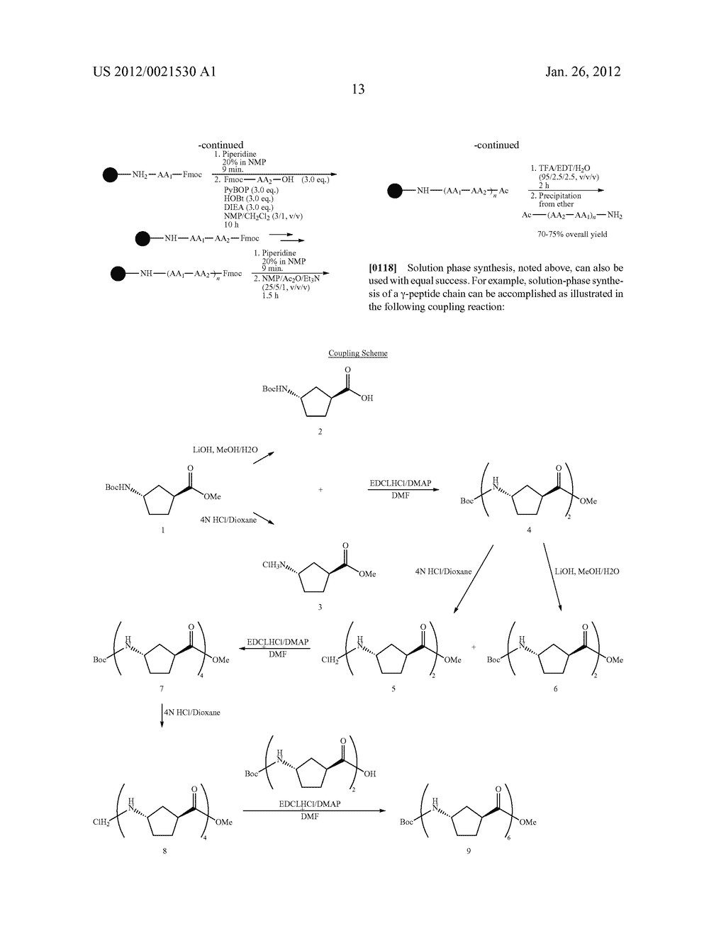 HETEROGENEOUS FOLDAMERS CONTAINING alpha, beta, and/or gamma-AMINO ACIDS - diagram, schematic, and image 19