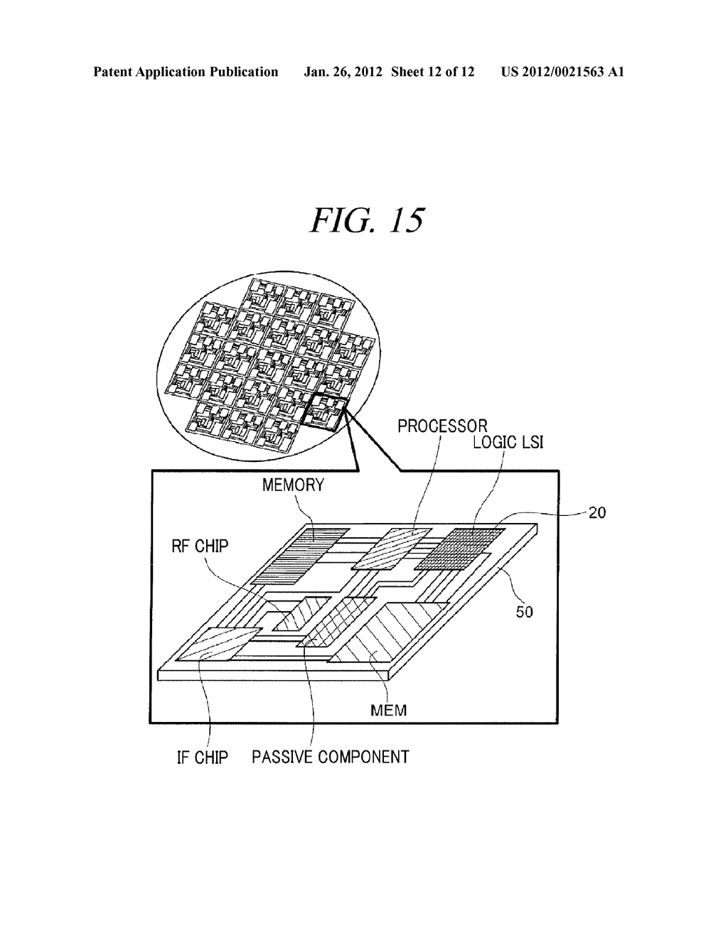 METHOD AND APPARATUS FOR MANUFACTURING THREE-DIMENSIONAL INTEGRATED     CIRCUIT - diagram, schematic, and image 13