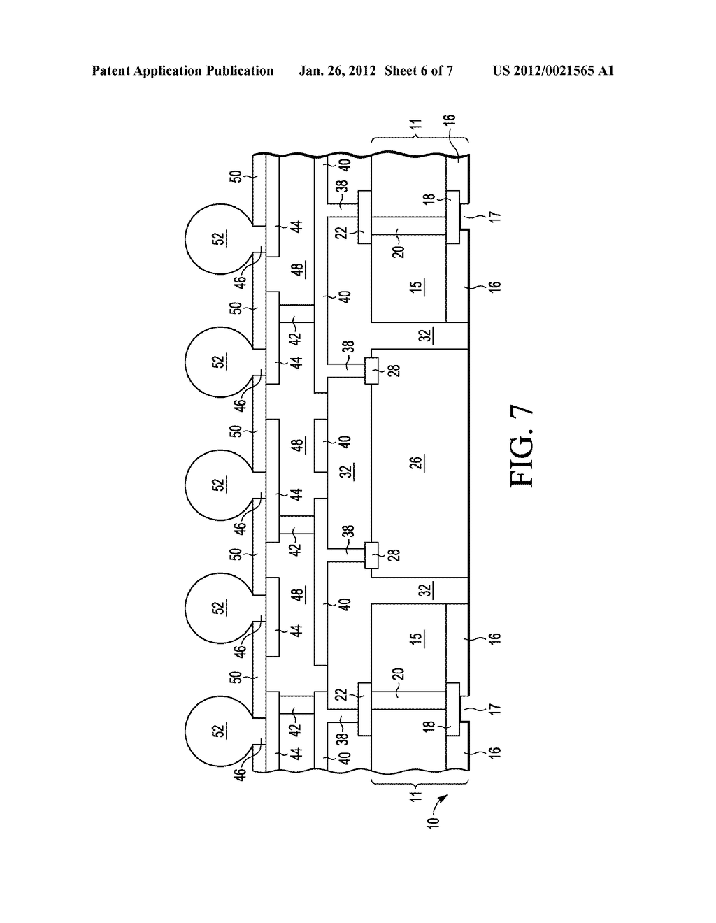 METHOD OF FORMING A PACKAGED SEMICONDUCTOR DEVICE - diagram, schematic, and image 07