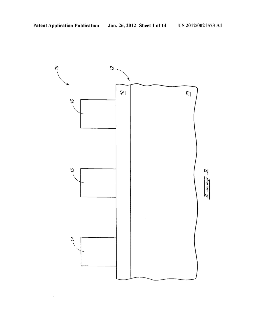 Methods Of Forming An Array Of Memory Cells, Methods Of Forming A     Plurality Of Field Effect Transistors, Methods Of Forming Source/Drain     Regions And Isolation Trenches, And Methods Of Forming A Series Of Spaced     Trenches Into A Substrate - diagram, schematic, and image 02