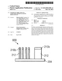 METHOD OF FABRICATION OF A SEMICONDUCTOR DEVICE HAVING REDUCED PITCH diagram and image