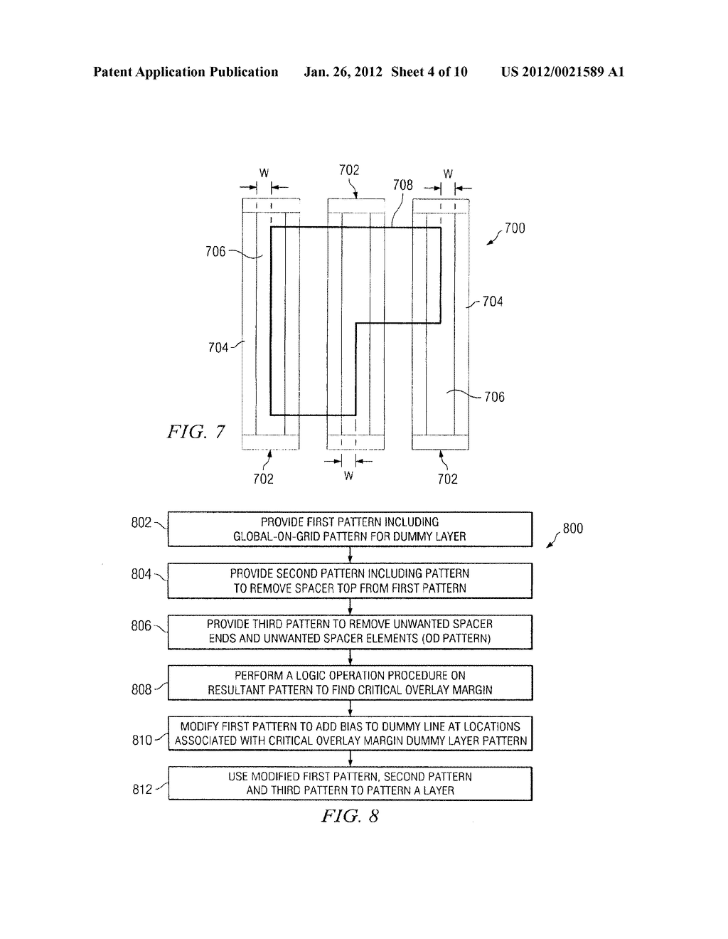 METHOD OF FABRICATION OF A SEMICONDUCTOR DEVICE HAVING REDUCED PITCH - diagram, schematic, and image 05