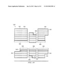 METHOD OF FABRICATION OF A SEMICONDUCTOR DEVICE HAVING REDUCED PITCH diagram and image