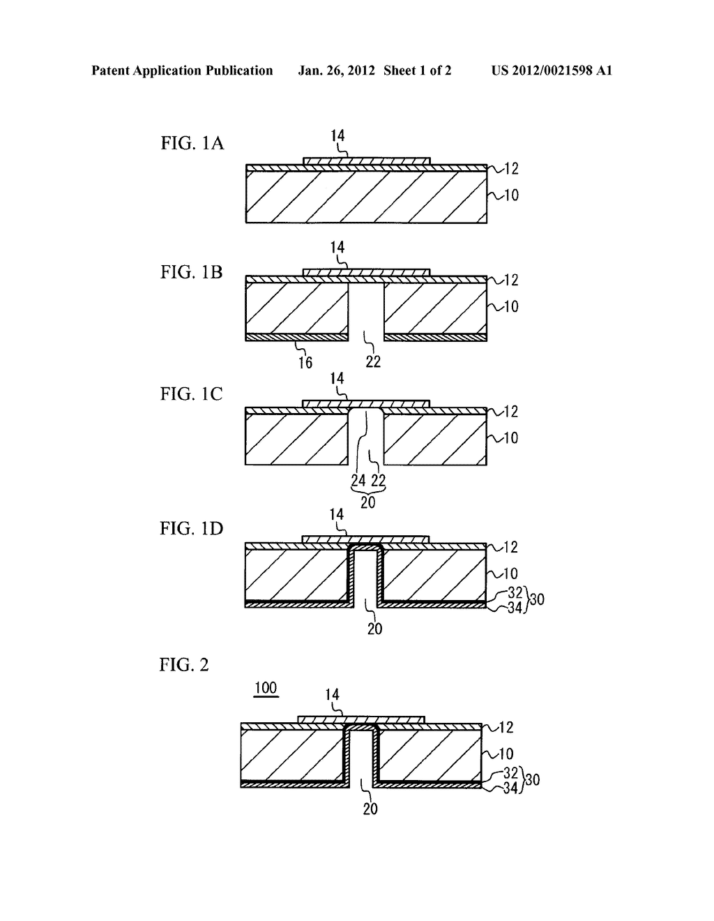 METHOD FOR FABRICATING SEMICONDUCTOR DEVICE - diagram, schematic, and image 02