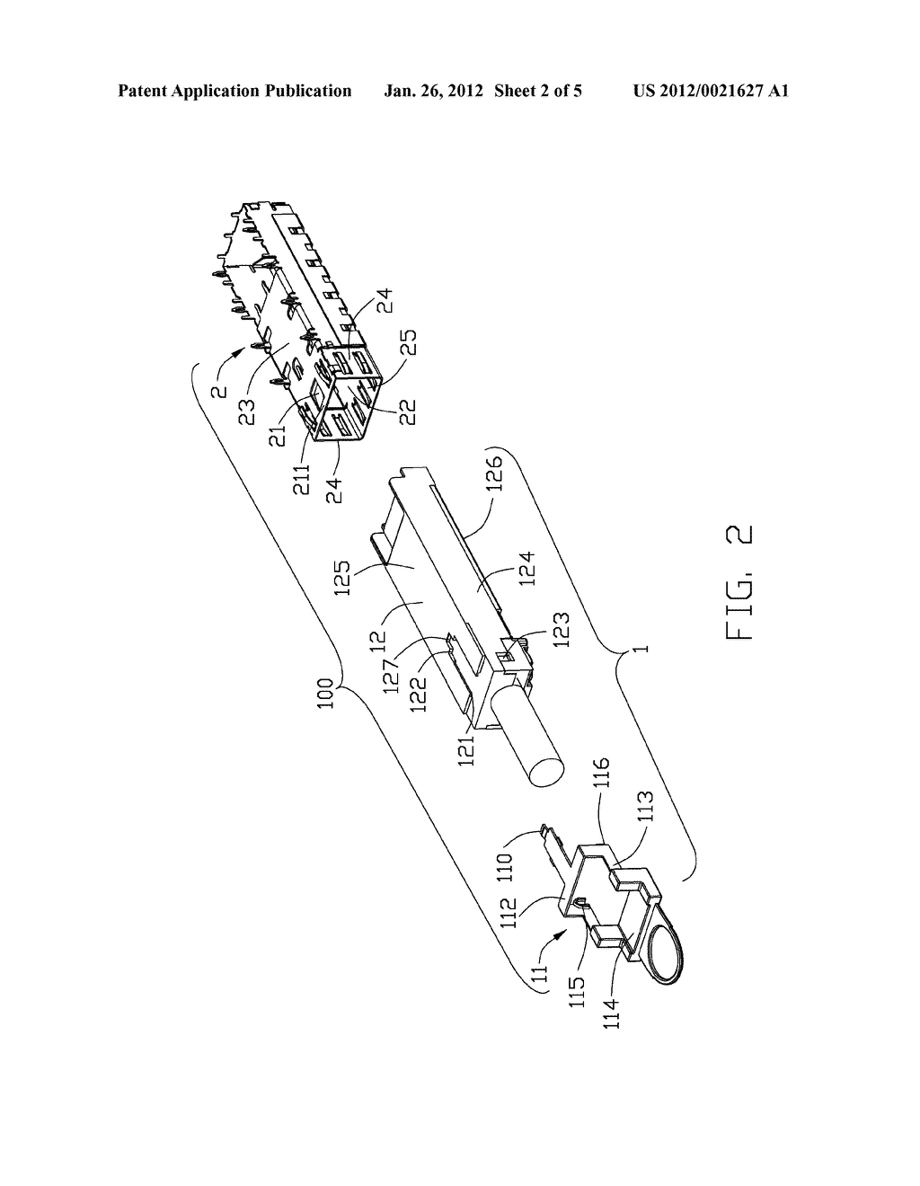 PLUG CONNECTOR HAVING IMPROVED RELEASING MECHANISM AND A CONNECTOR     ASSEMBLY HAVING THE SAME - diagram, schematic, and image 03