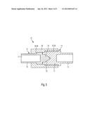 DEVICE FOR CONNECTING A FIRST ELECTRIC CABLE TO A SECOND ELECTRIC CABLE,     DISTRIBUTOR ARRANGEMENT AND AIR- OR SPACECRAFT diagram and image