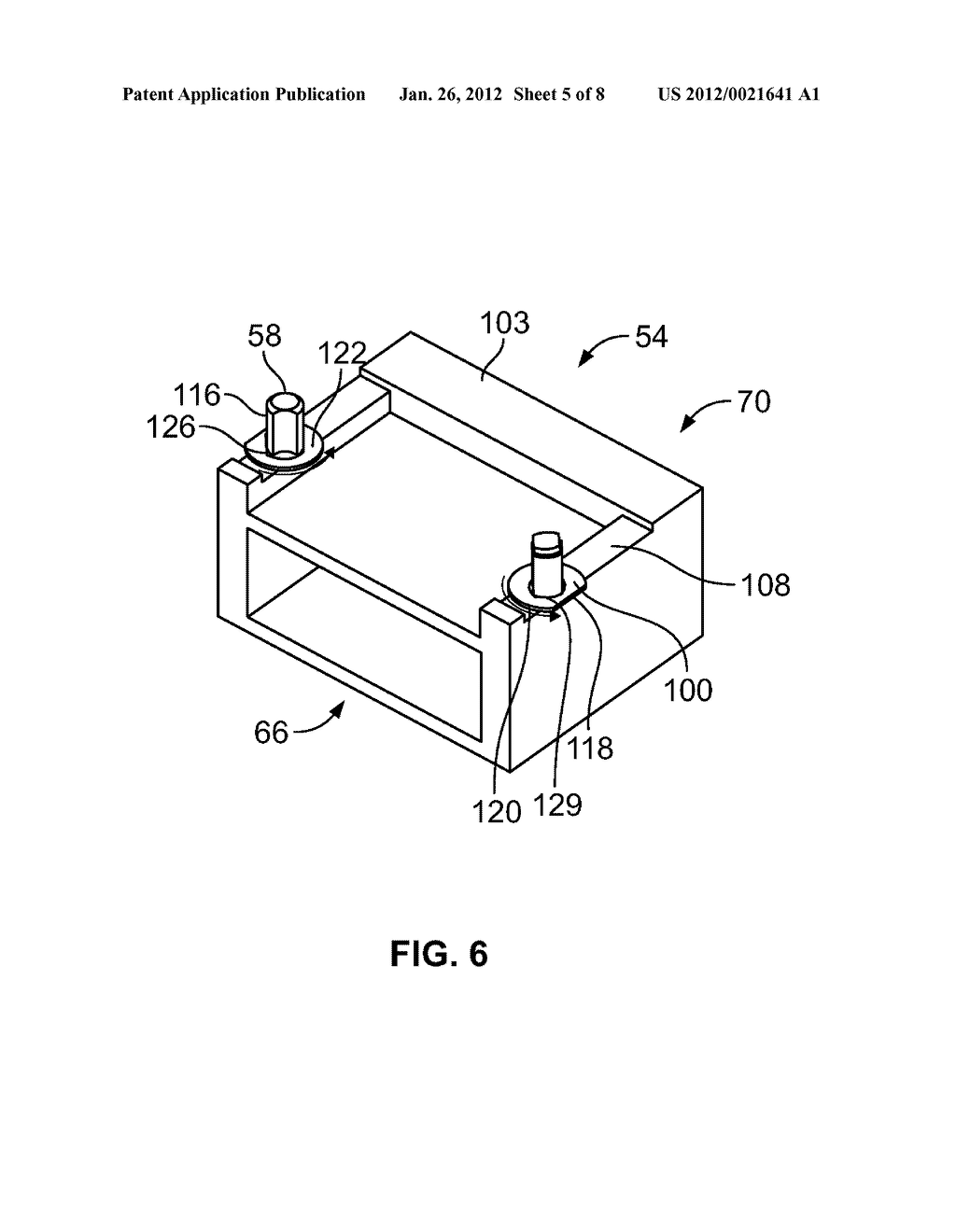 MOUNTING PLATE FOR MOUNTING AN ELECTRICAL CONNECTOR TO A CIRCUIT BOARD - diagram, schematic, and image 06