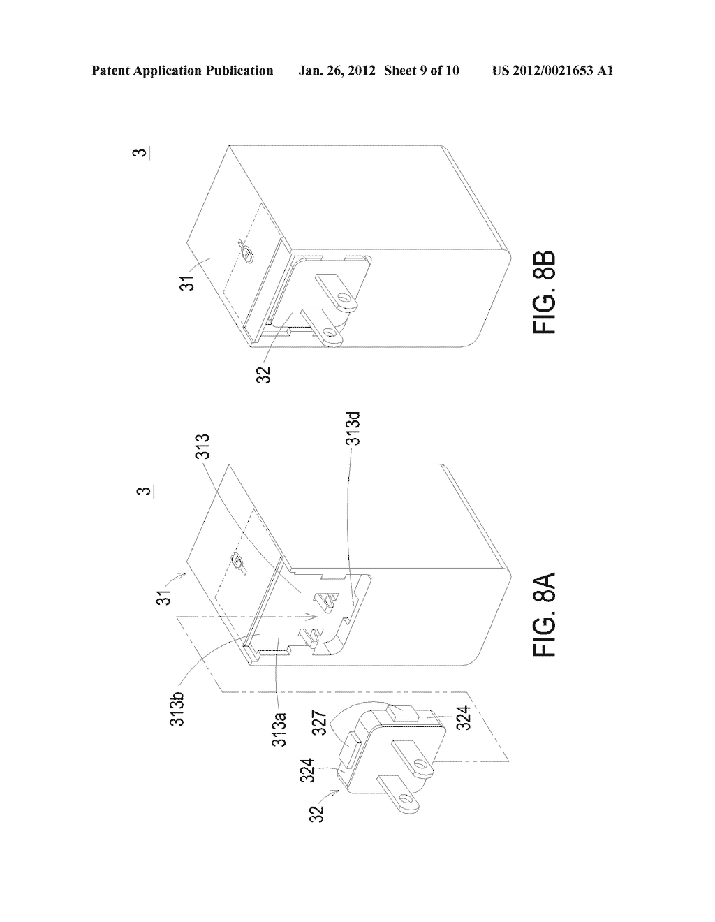 POWER ADAPTER WITH INTERCHANGEABLE CONNECTORS AND POWER SUPPLY HAVING THE     SAME - diagram, schematic, and image 10