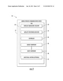 MOBILE WIRELESS COMMUNICATIONS DEVICE WITH SHUNT COMPONENT AND RELATED     METHODS diagram and image