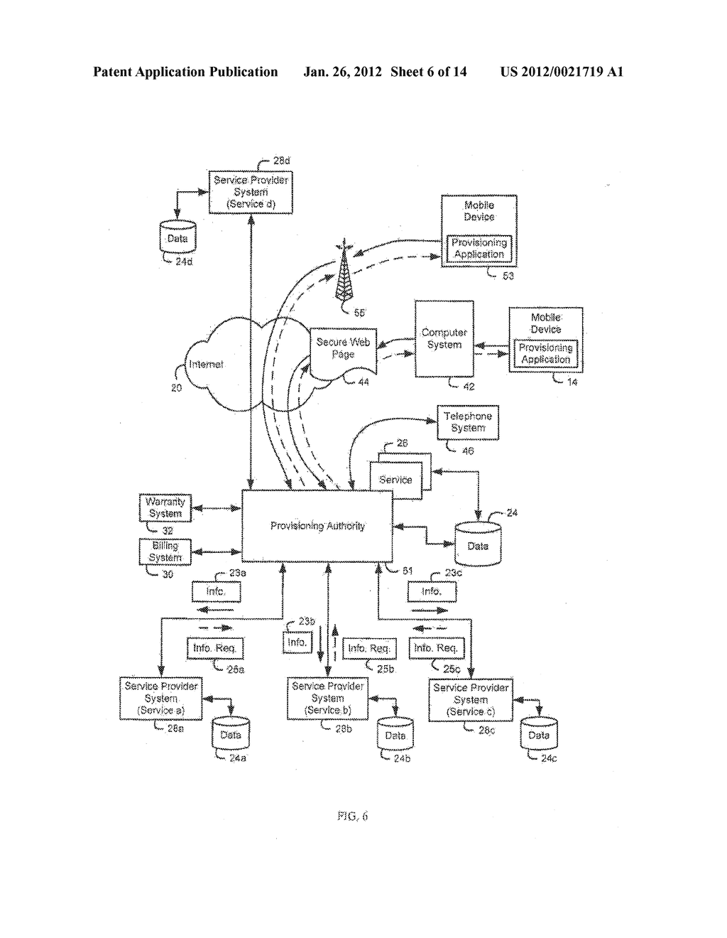 System and Method for Real Time Self-Provisioning for a Mobile     Communication Device - diagram, schematic, and image 07