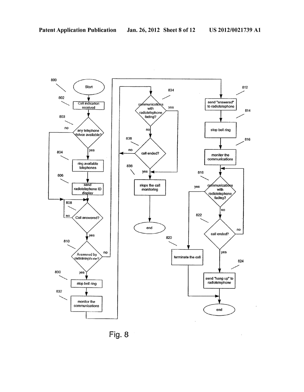 Auto Sensing Home Base Station for Mobile Telephone with Remote Answering     Capabilities - diagram, schematic, and image 09