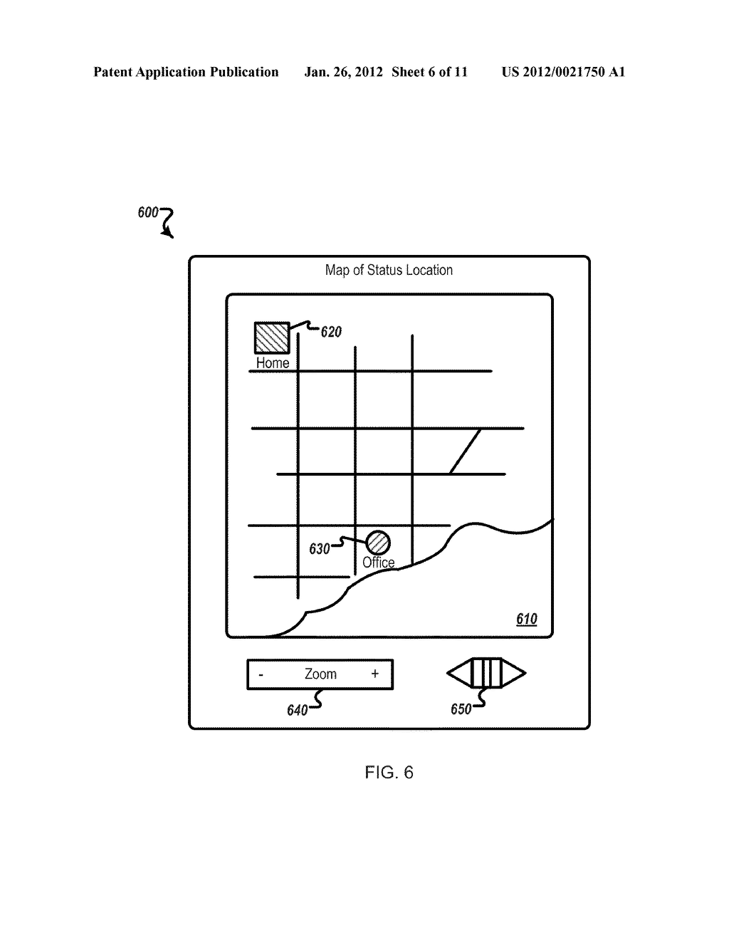 Centralized Status Server for Call Management of Location-Aware Mobile     Devices - diagram, schematic, and image 07