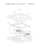 TILT SLIDE MODULE AND MOBILE COMMUNICATION TERMINAL HAVING THE SAME diagram and image