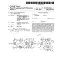 Drive axle system having a clutching device diagram and image