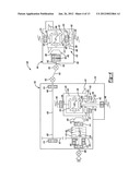 Drive axle system having a clutching device diagram and image