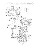 Drive axle system having a clutching device diagram and image