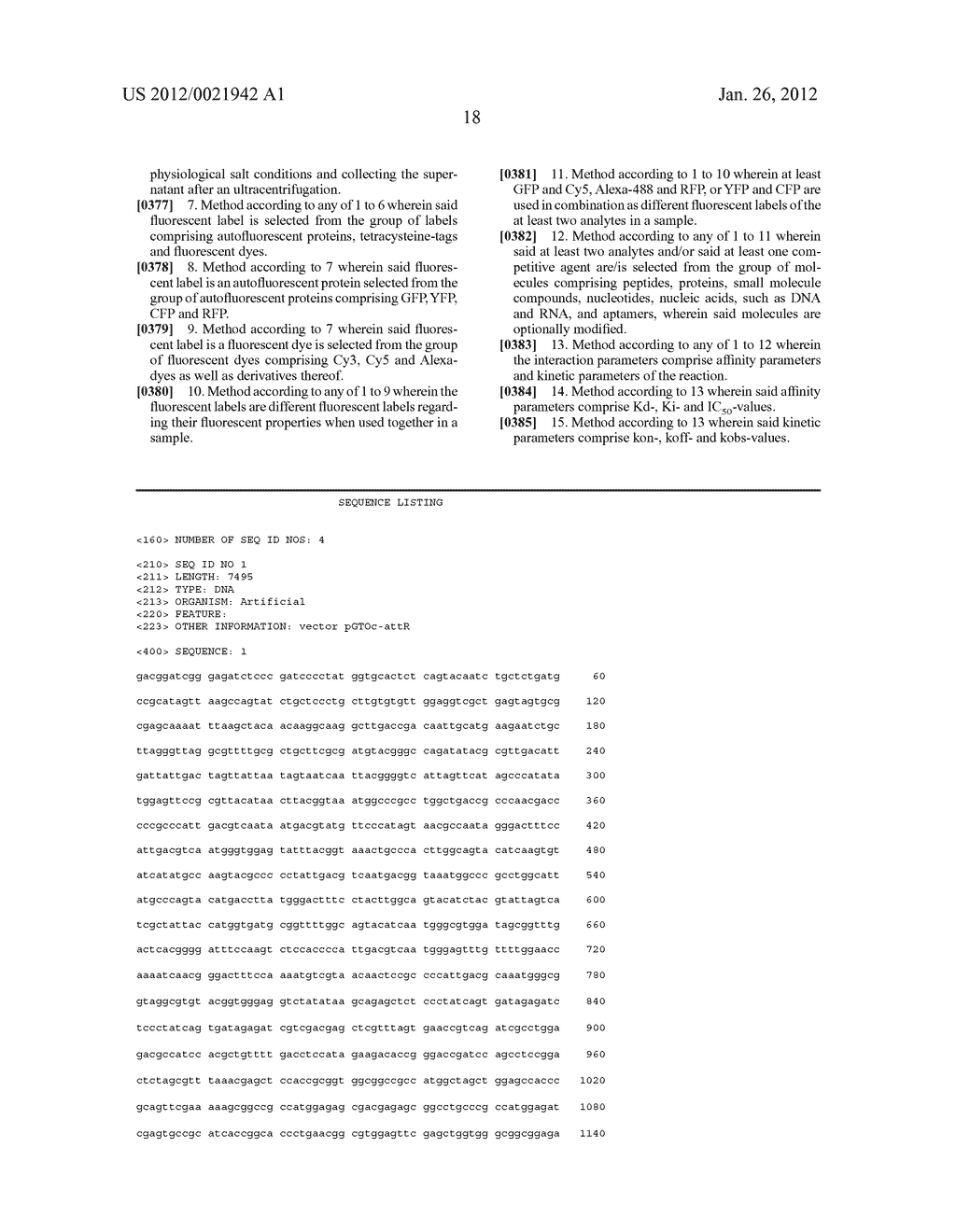 USE OF FCCS FOR THE ANALYSIS OF INTERACTION PARAMETERS IN AN IN VIVO-LIKE     ENVIRONMENT - diagram, schematic, and image 26