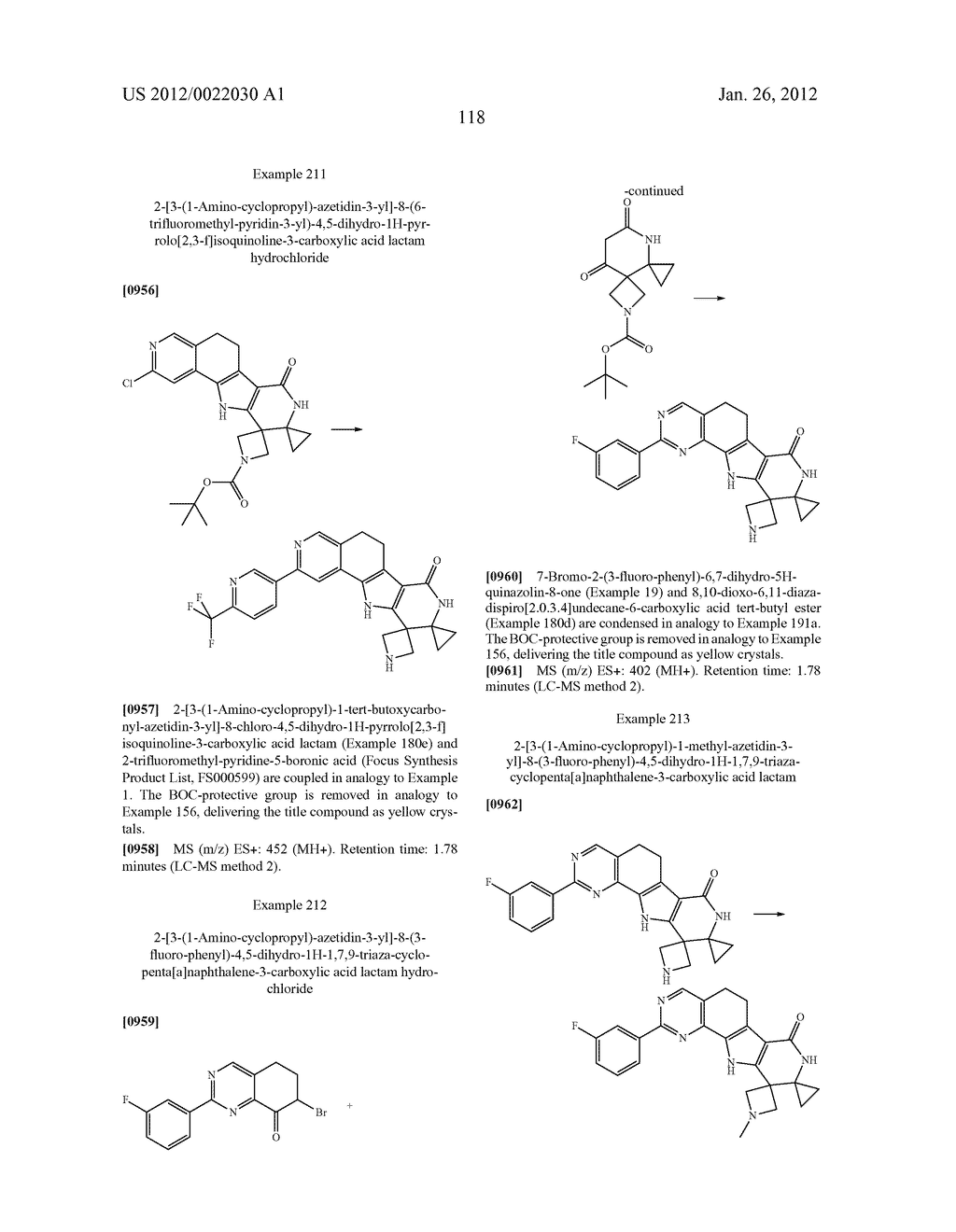 Tetracyclic Lactame Derivatives - diagram, schematic, and image 119