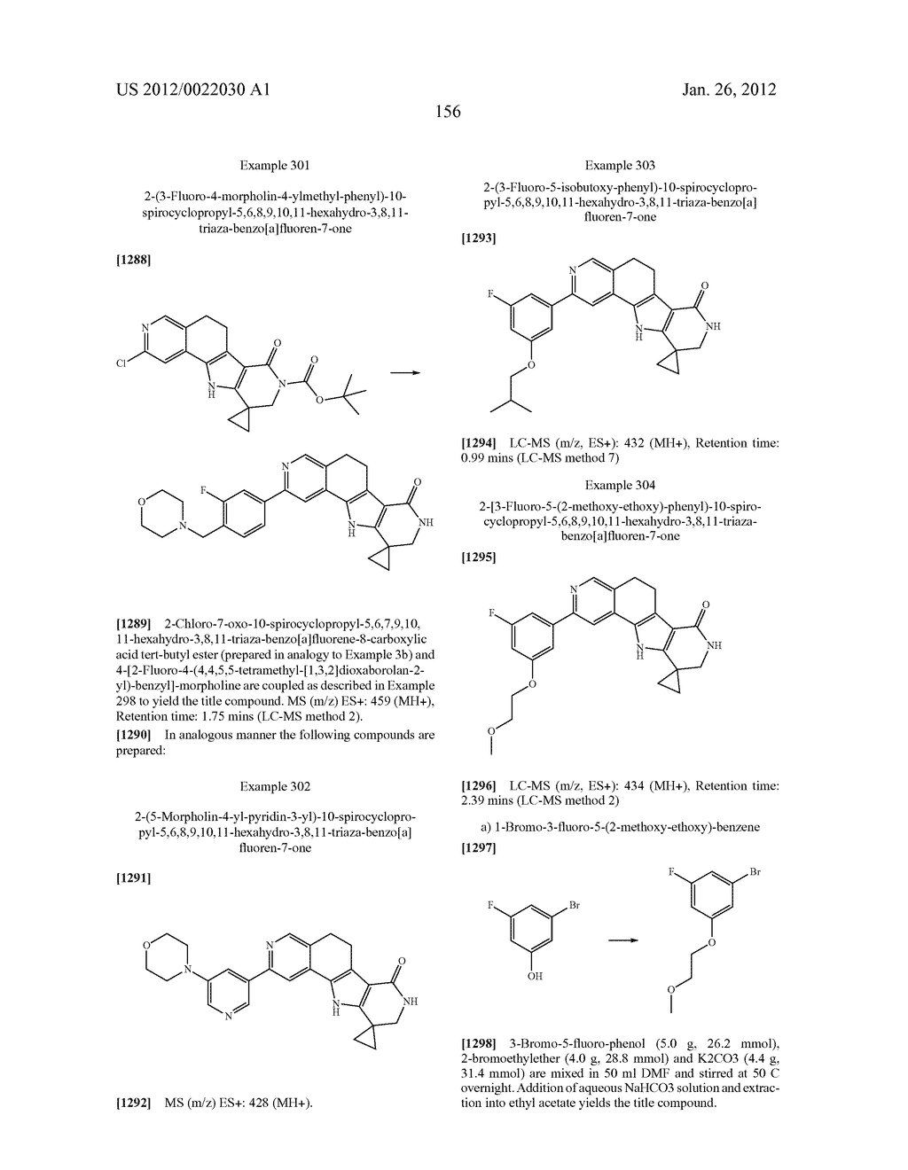 Tetracyclic Lactame Derivatives - diagram, schematic, and image 157