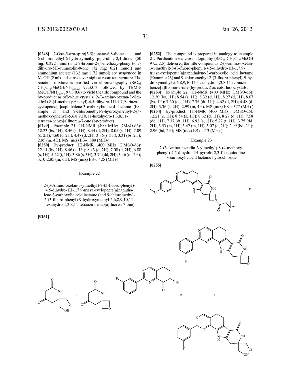 Tetracyclic Lactame Derivatives - diagram, schematic, and image 32