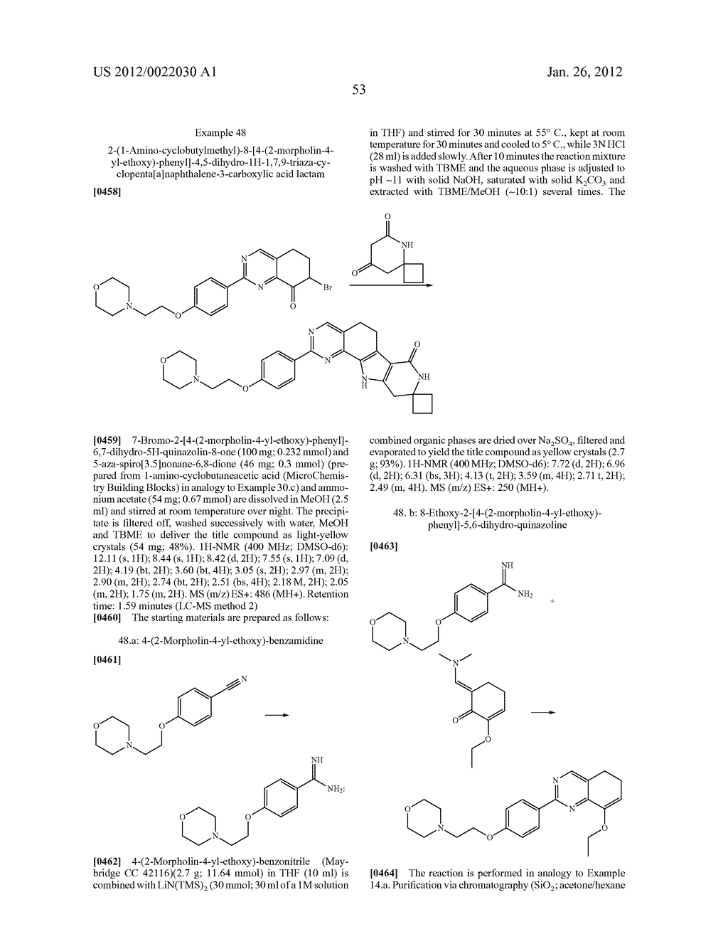 Tetracyclic Lactame Derivatives - diagram, schematic, and image 54