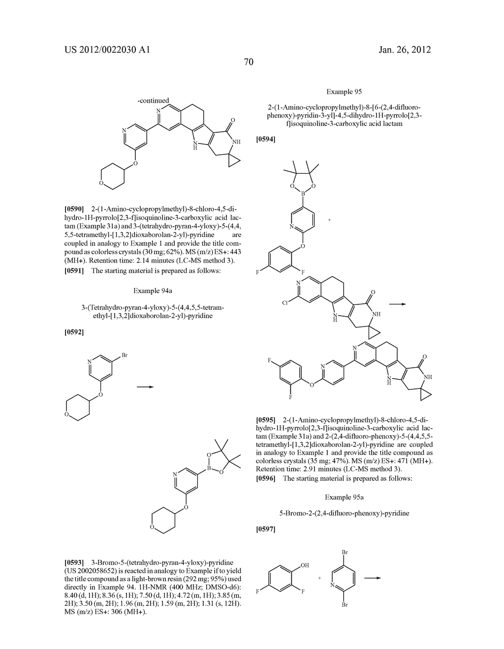 Tetracyclic Lactame Derivatives - diagram, schematic, and image 71