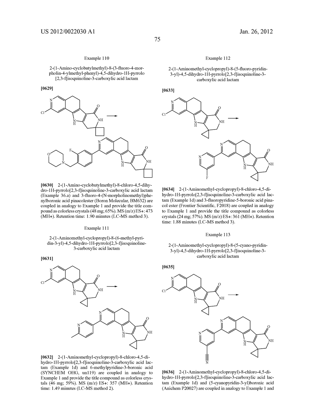 Tetracyclic Lactame Derivatives - diagram, schematic, and image 76