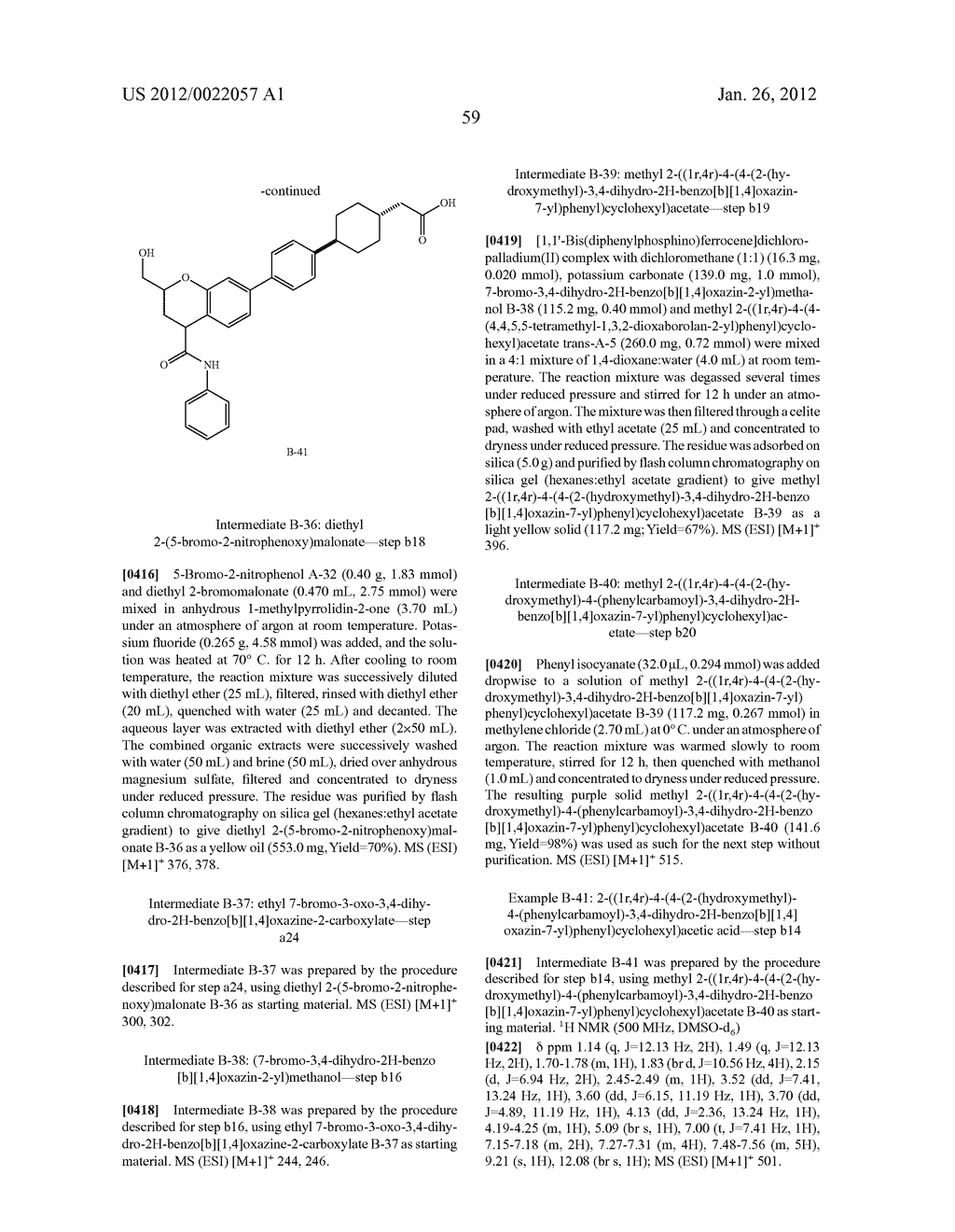 BICYCLIC COMPOUNDS AS INHIBITORS OF DIACYGLYCEROL ACYLTRANSFERASE - diagram, schematic, and image 60