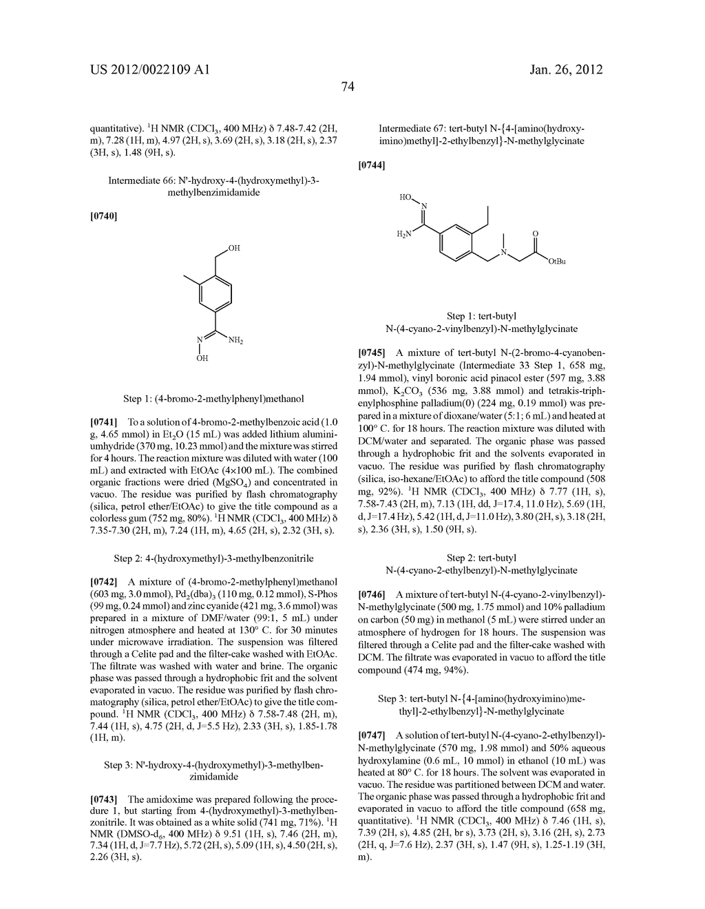 OXADIAZOLE DERIVATIVES - diagram, schematic, and image 75