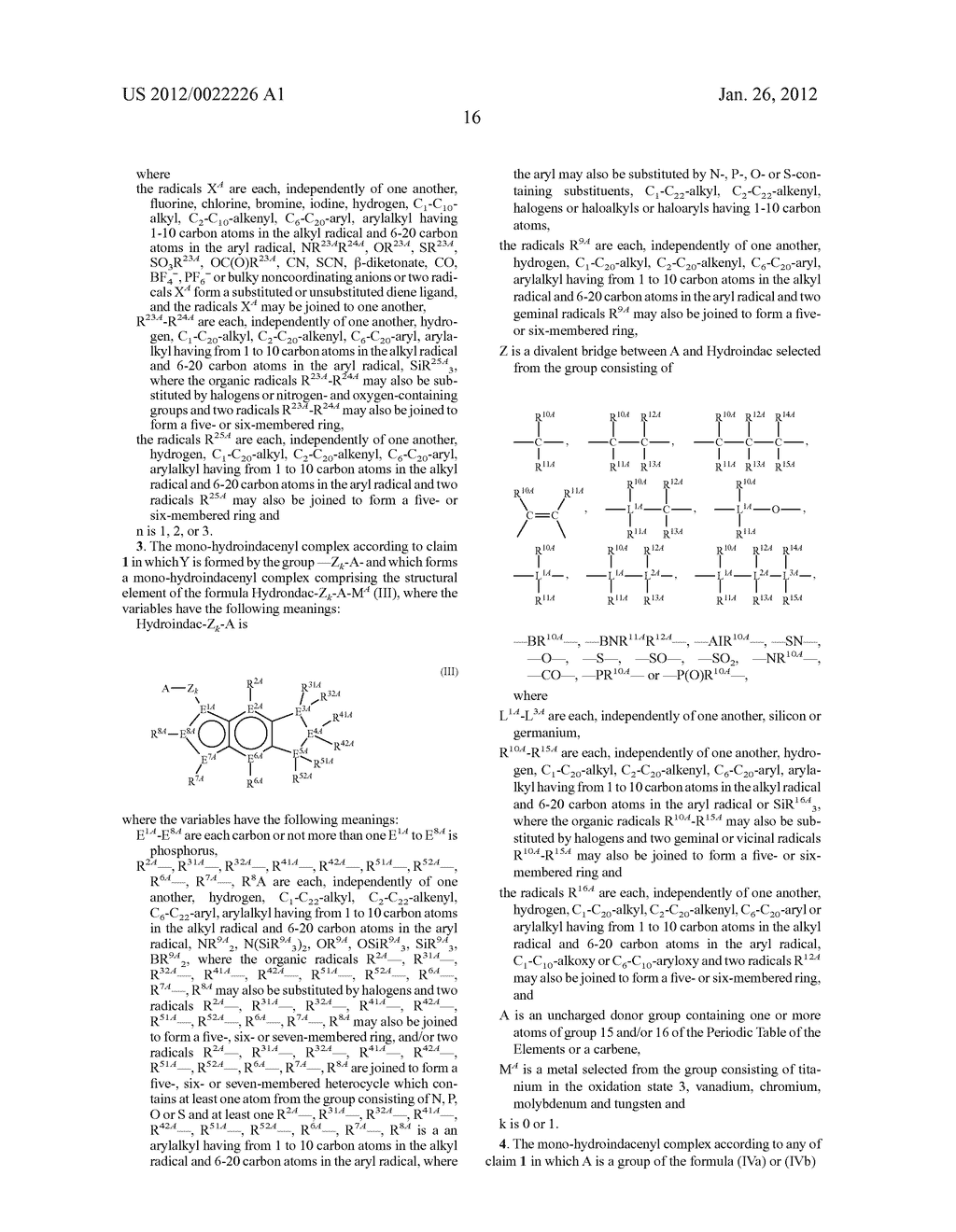 MONO-HYDROINDACENYL COMPLEXES - diagram, schematic, and image 17