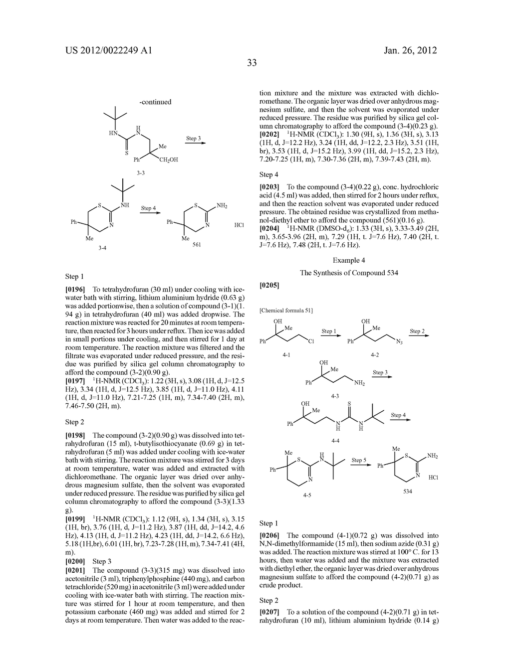 AMINODIHYDROTHIAZINE DERIVATIVES - diagram, schematic, and image 34