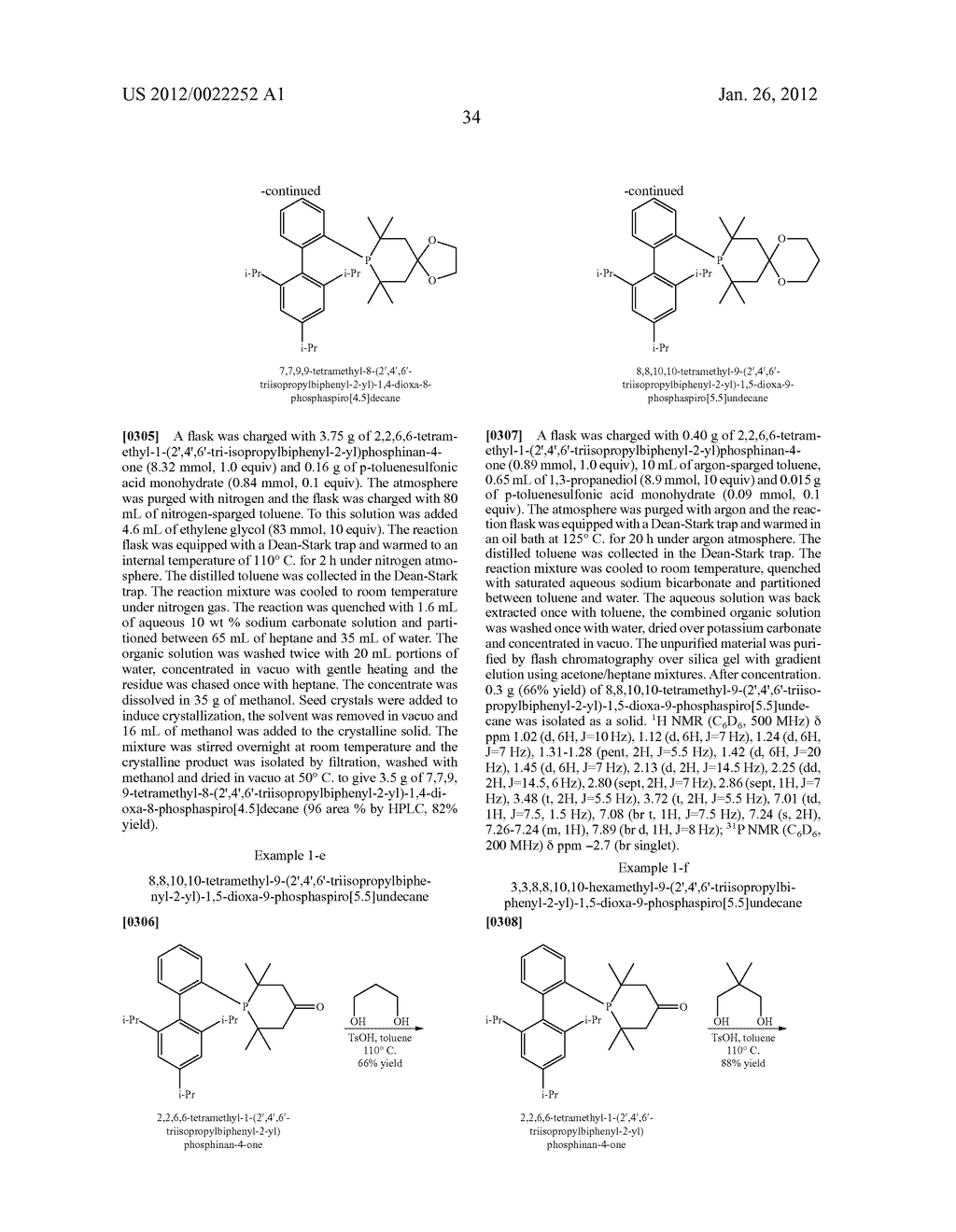 PHOSPHINE LIGANDS FOR CATALYTIC REACTIONS - diagram, schematic, and image 35