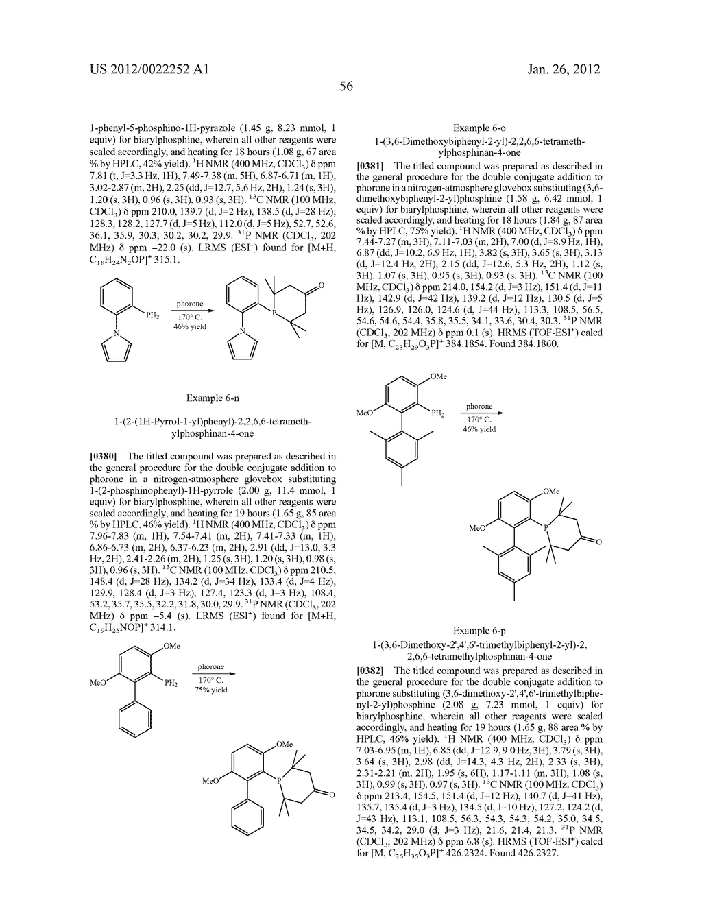 PHOSPHINE LIGANDS FOR CATALYTIC REACTIONS - diagram, schematic, and image 57