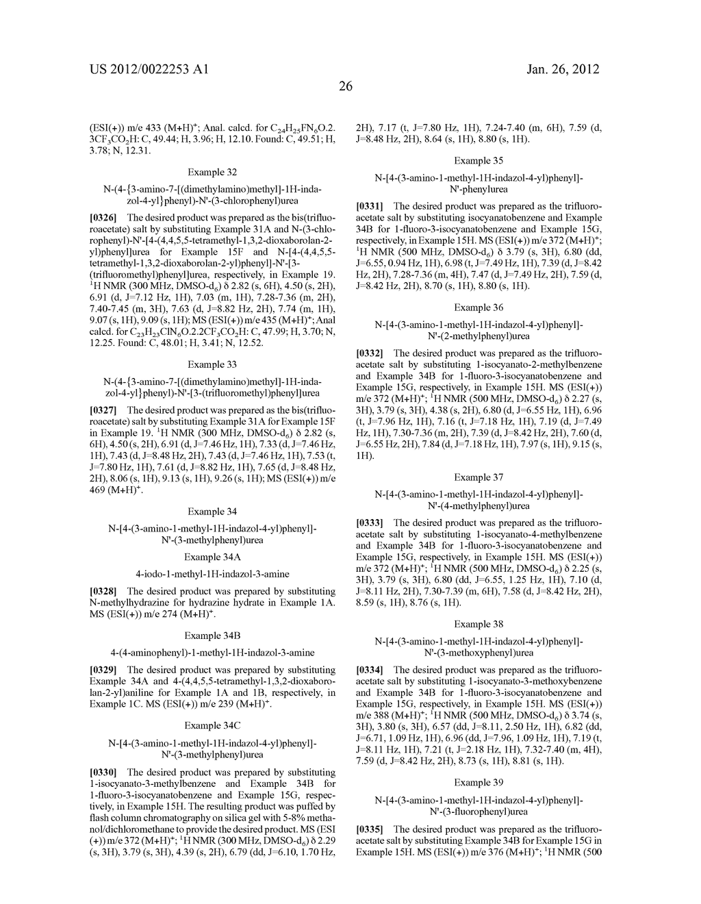 INDAZOLE, BENZISOXAZOLE, AND BENZISOTHIAZOLE KINASE INHIBITORS - diagram, schematic, and image 27