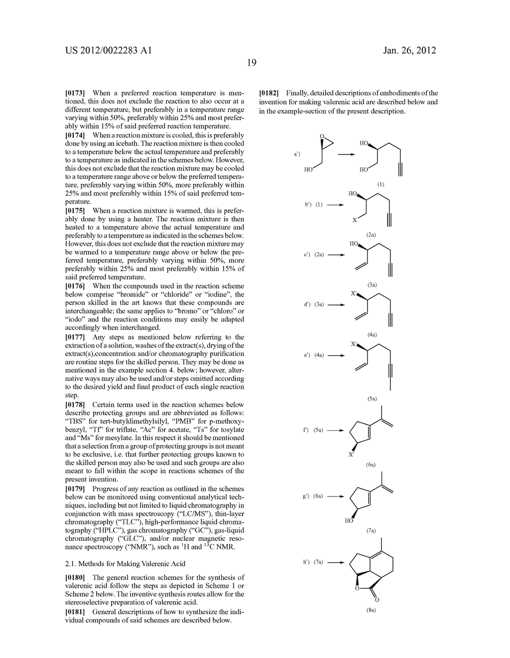 METHODS FOR MAKING VALERENIC ACID DERIVATIVES AND THEIR USE - diagram, schematic, and image 23