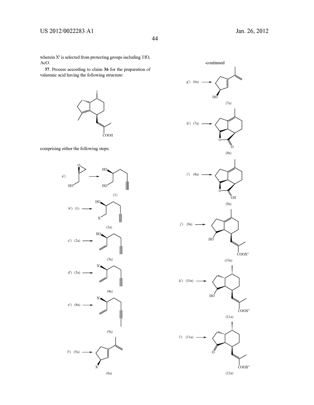 METHODS FOR MAKING VALERENIC ACID DERIVATIVES AND THEIR USE - diagram, schematic, and image 48