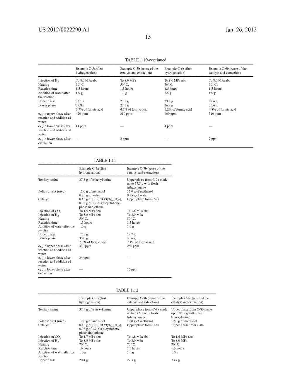 Process for Preparing Formic Acid by Reaction of Carbon Dioxide with     Hydrogen - diagram, schematic, and image 19